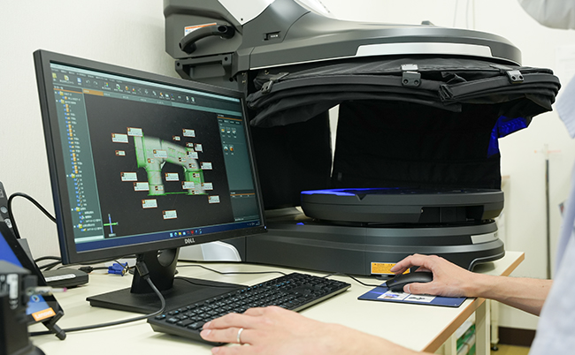 3D スキャナ型 三次元測定機